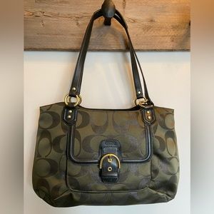 Authentic Coach Campbell Signature Metallic L